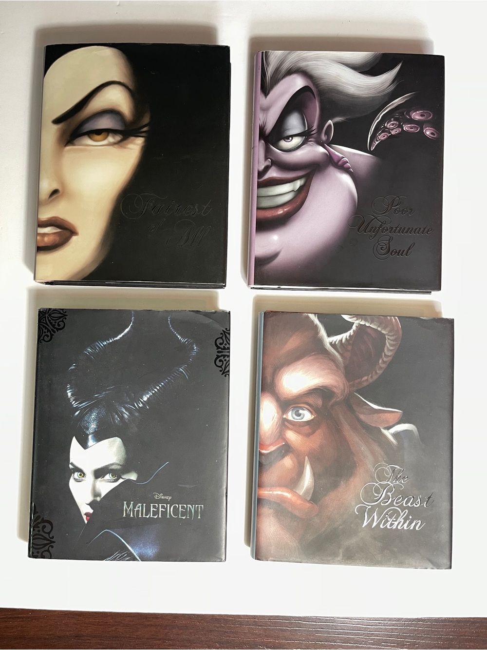Serena Valentino’s hardcover villains set 1-3 and  Maleficent Disney